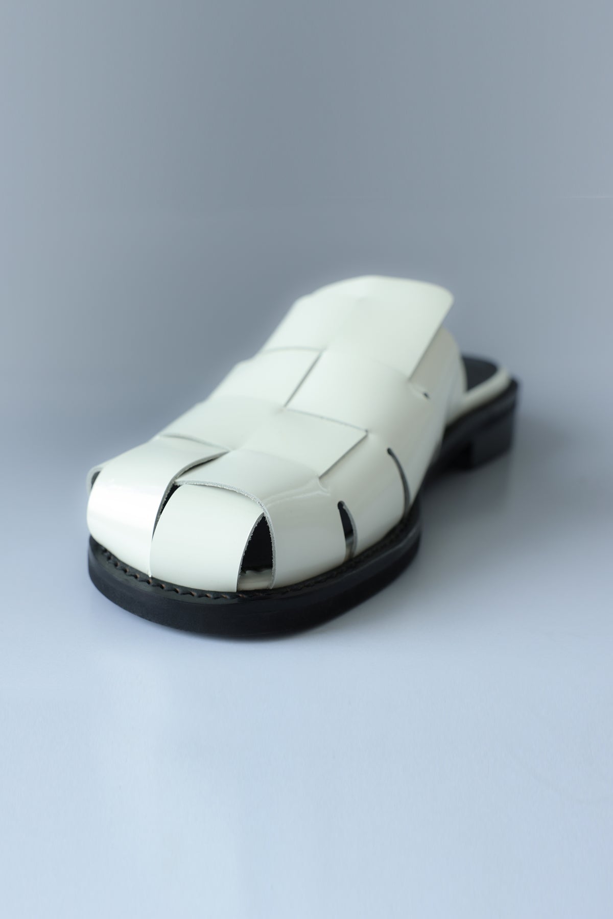 CUBE SANDAL - IVORY
