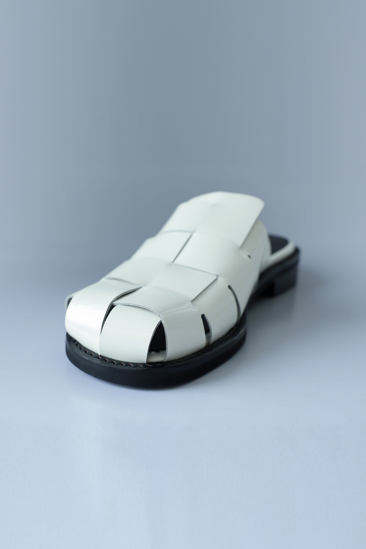CUBE HEEL - IVORY