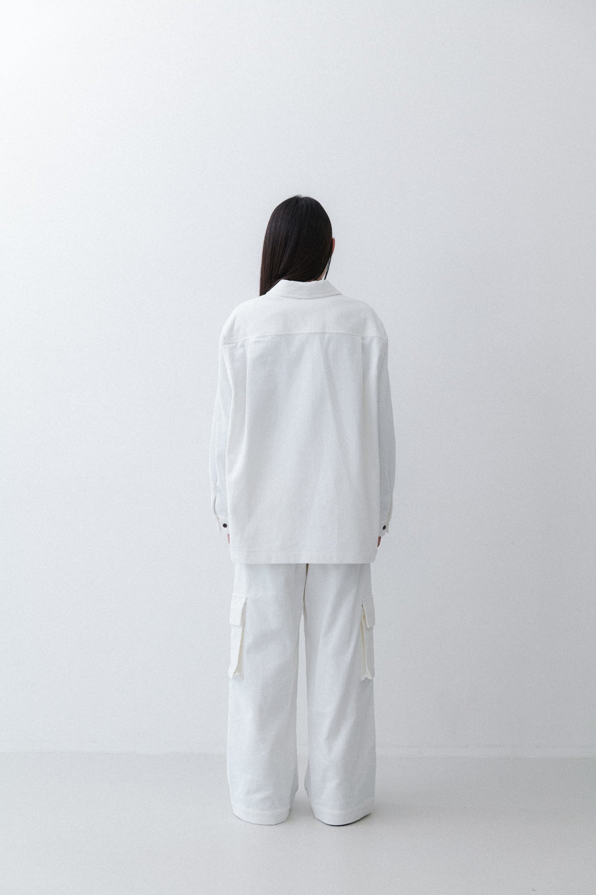 POCKET BOX SHIRT - CREAM