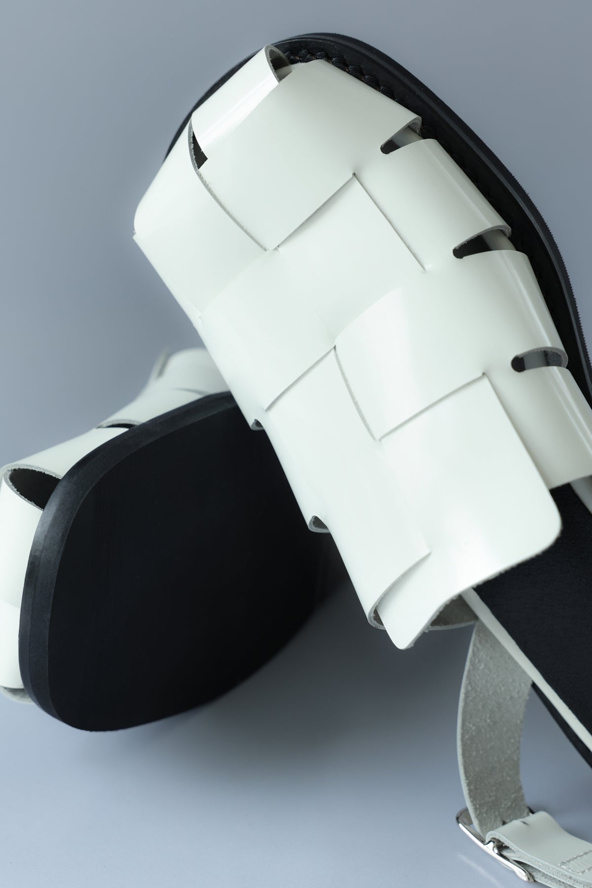 CUBE SANDAL - IVORY