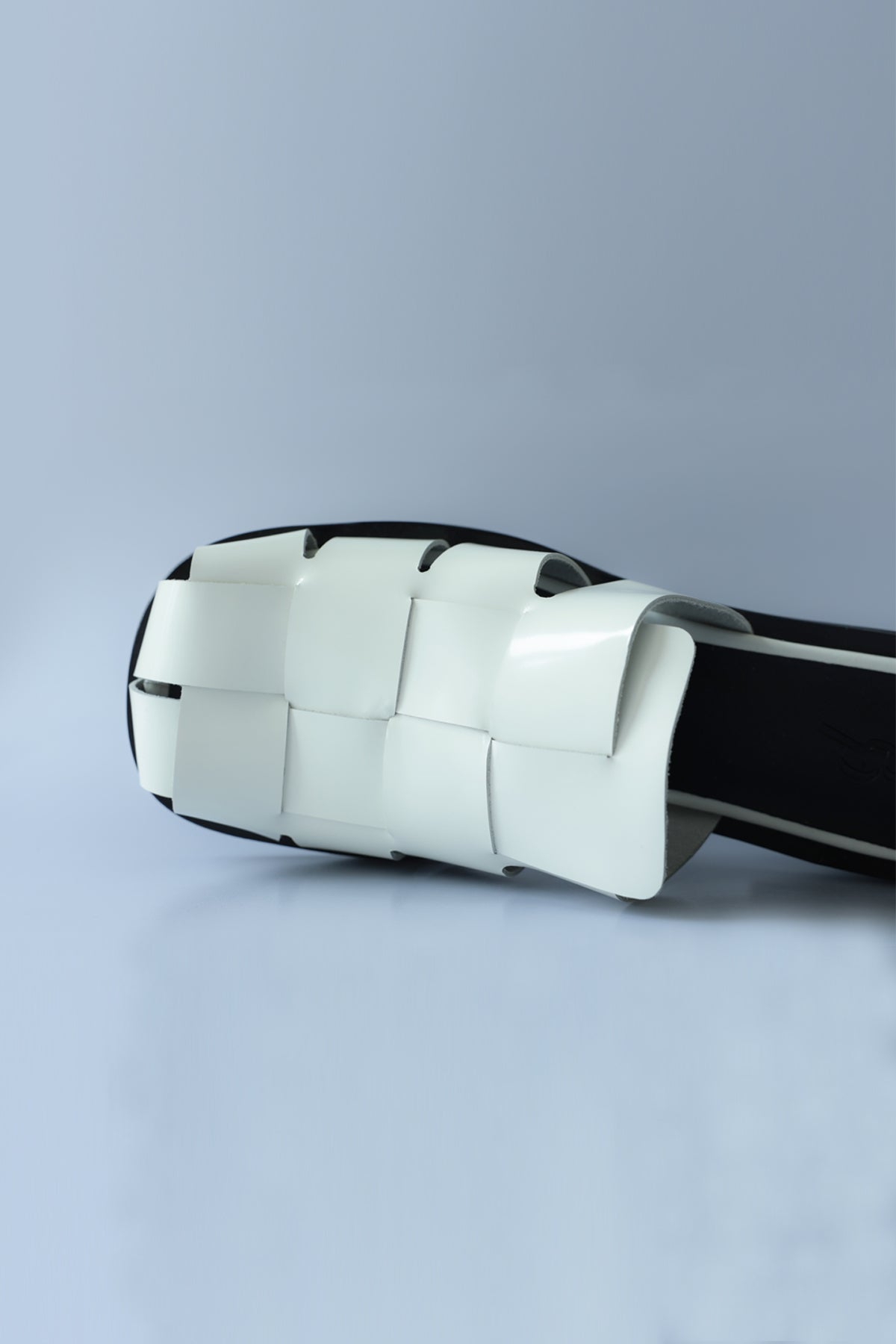 CUBE HEEL - IVORY