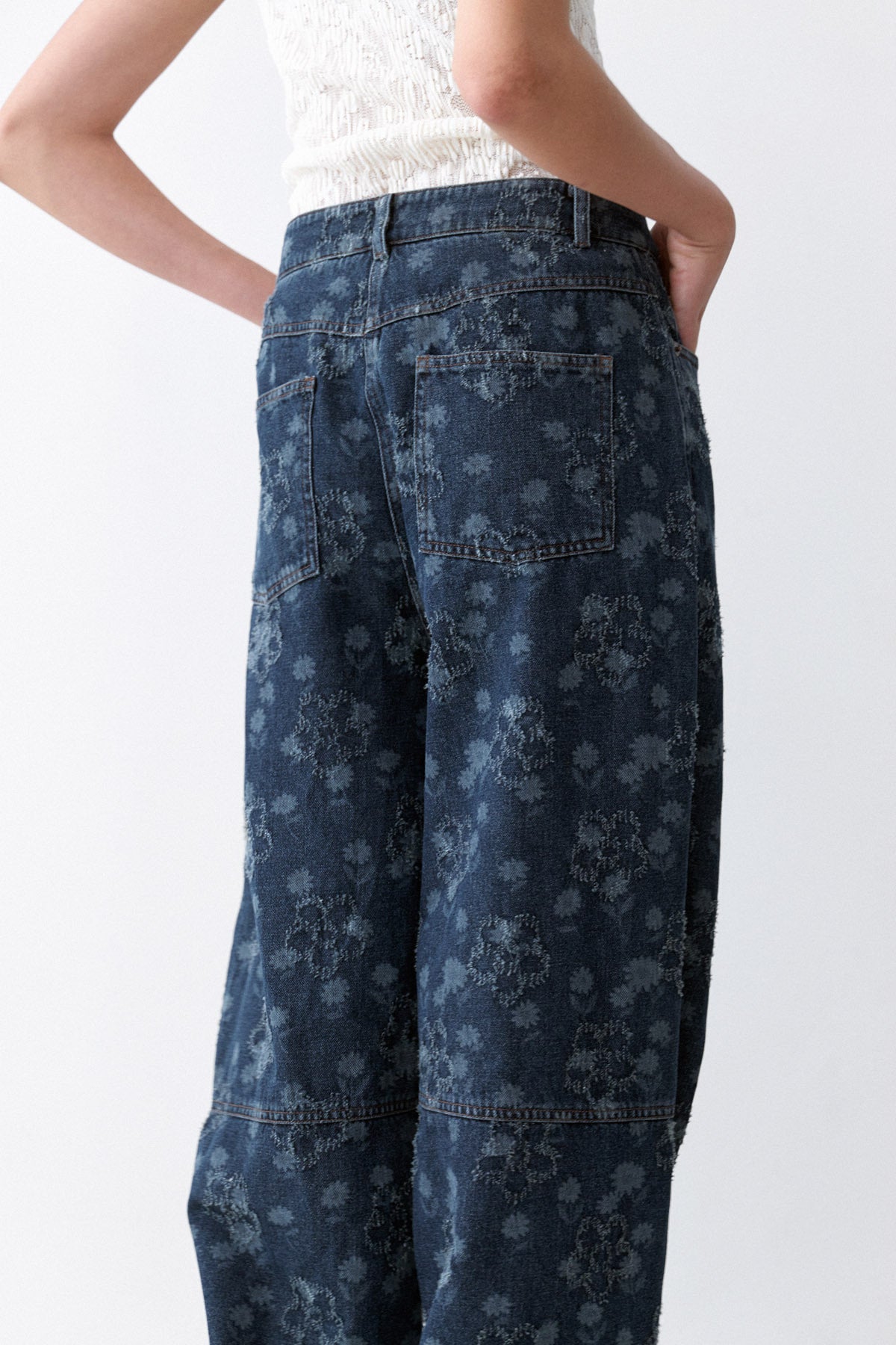 [RESTOCK - EARLY NOVEMBER DELIVERY] FLOWER DENIM - TIN BLUE