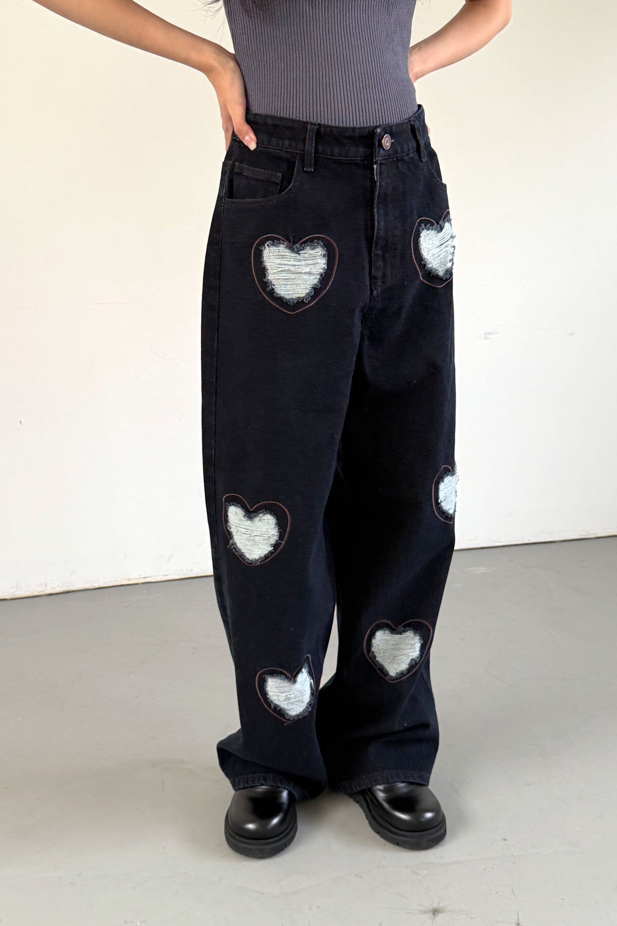 HEART DENIM (3COLORS)