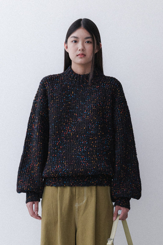 DOUGHNUT KNIT - BLACK