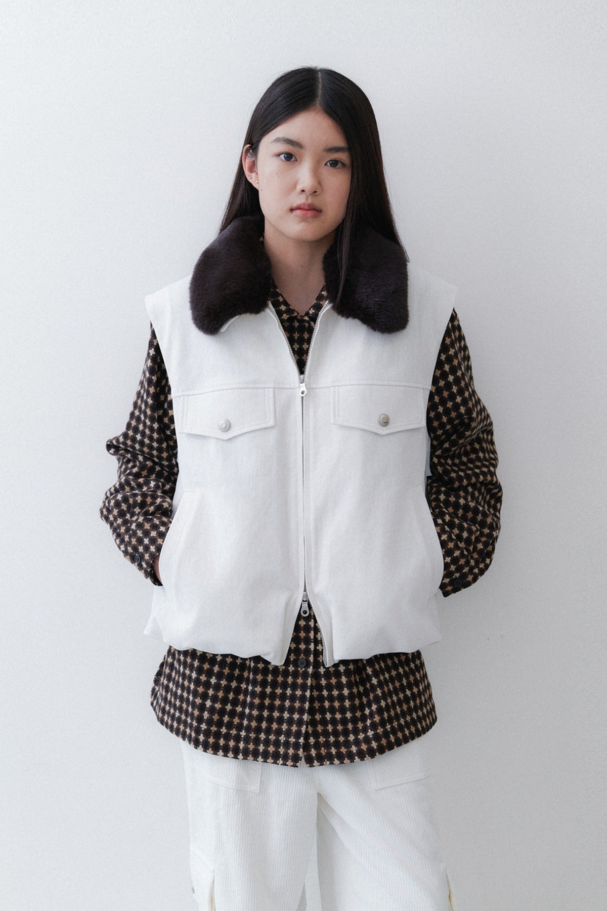 VEST JUPMER - IVORY