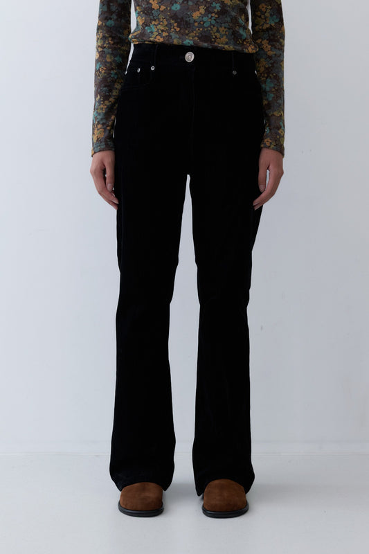 SEMMI SKINNY JEAN - VELVET DENIM
