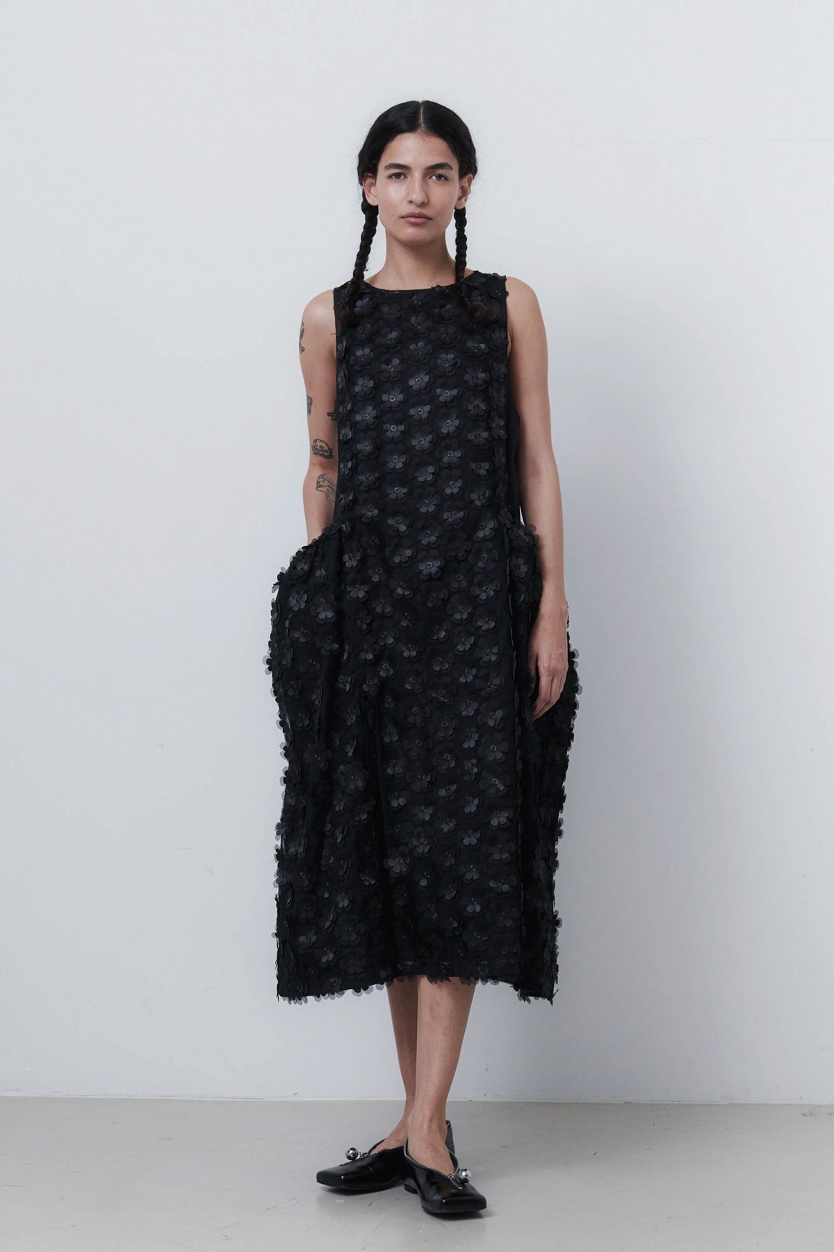 FLOWER LONG OPS - BLACK