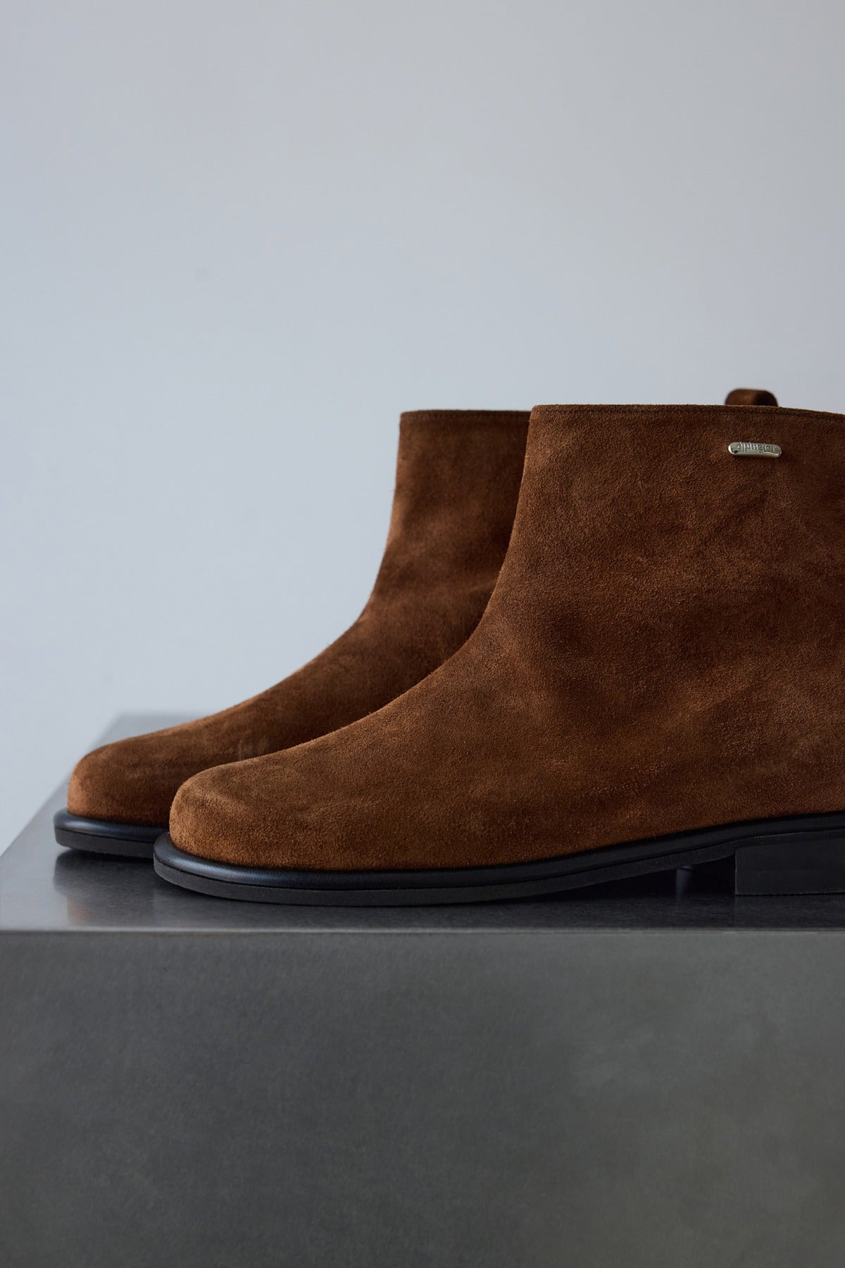 NOUVO ANKLE - SUEDE COGNAC