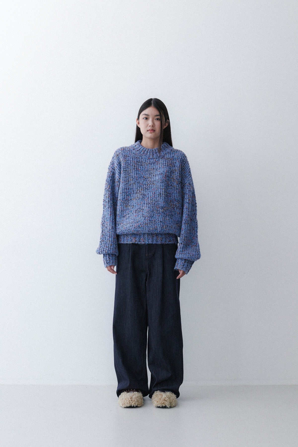 DOUGHNUT KNIT - BLUE