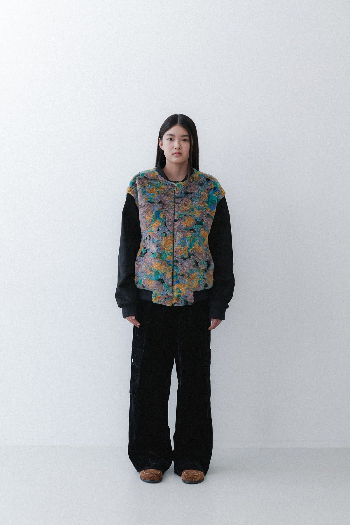 BASEBALL JUMPER - FUR COLORFULLY