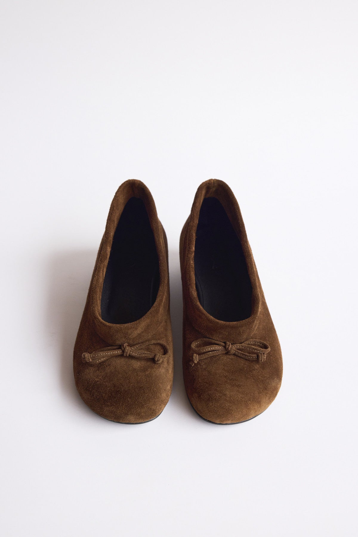 DUMPLING SHOE - SUEDE CAMEL