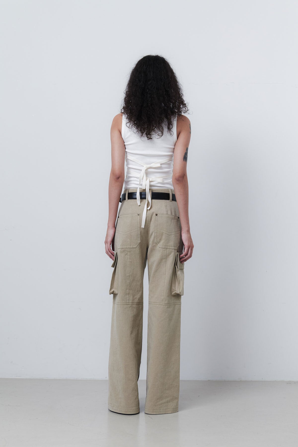 JACQUARD LAYERING T - IVORY
