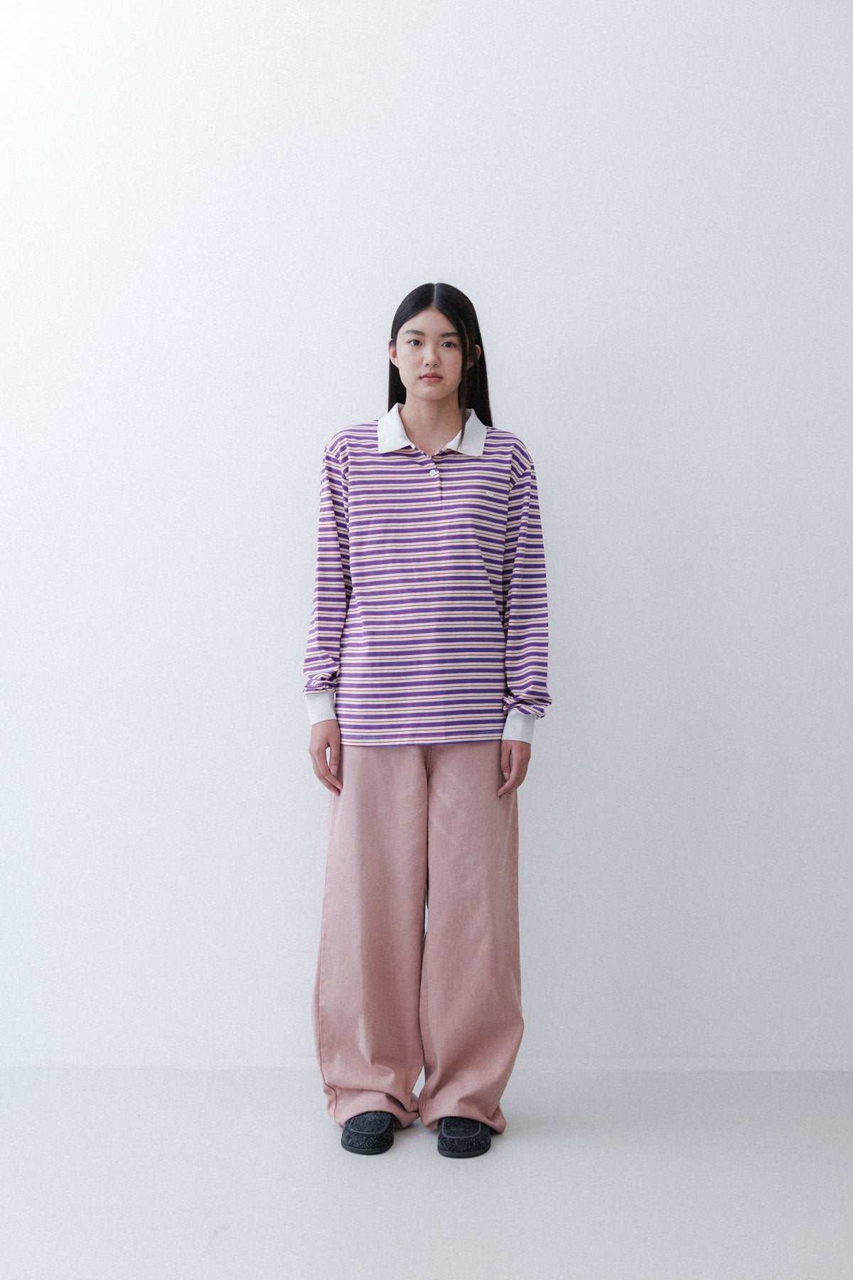 COLOR WASHED DENIM - PINK
