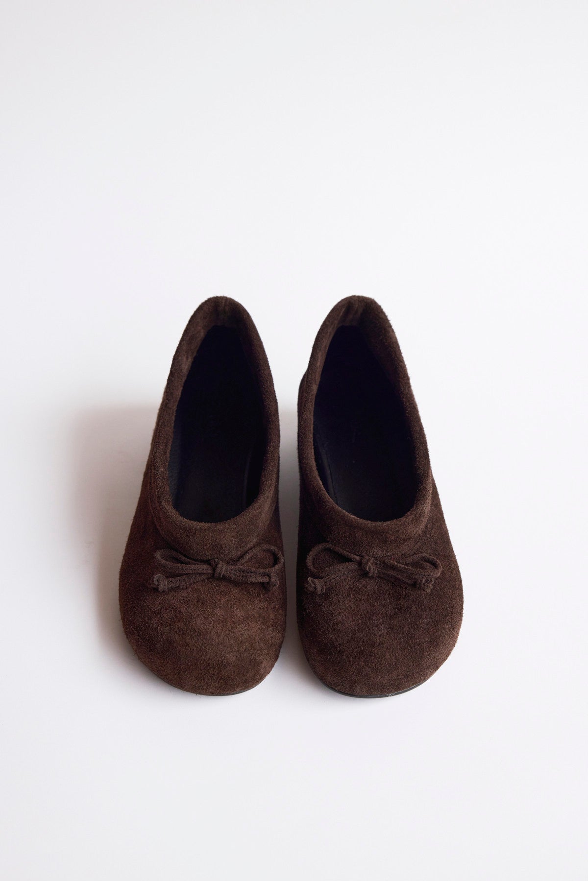 DUMPLING SHOE - SUEDE BROWN