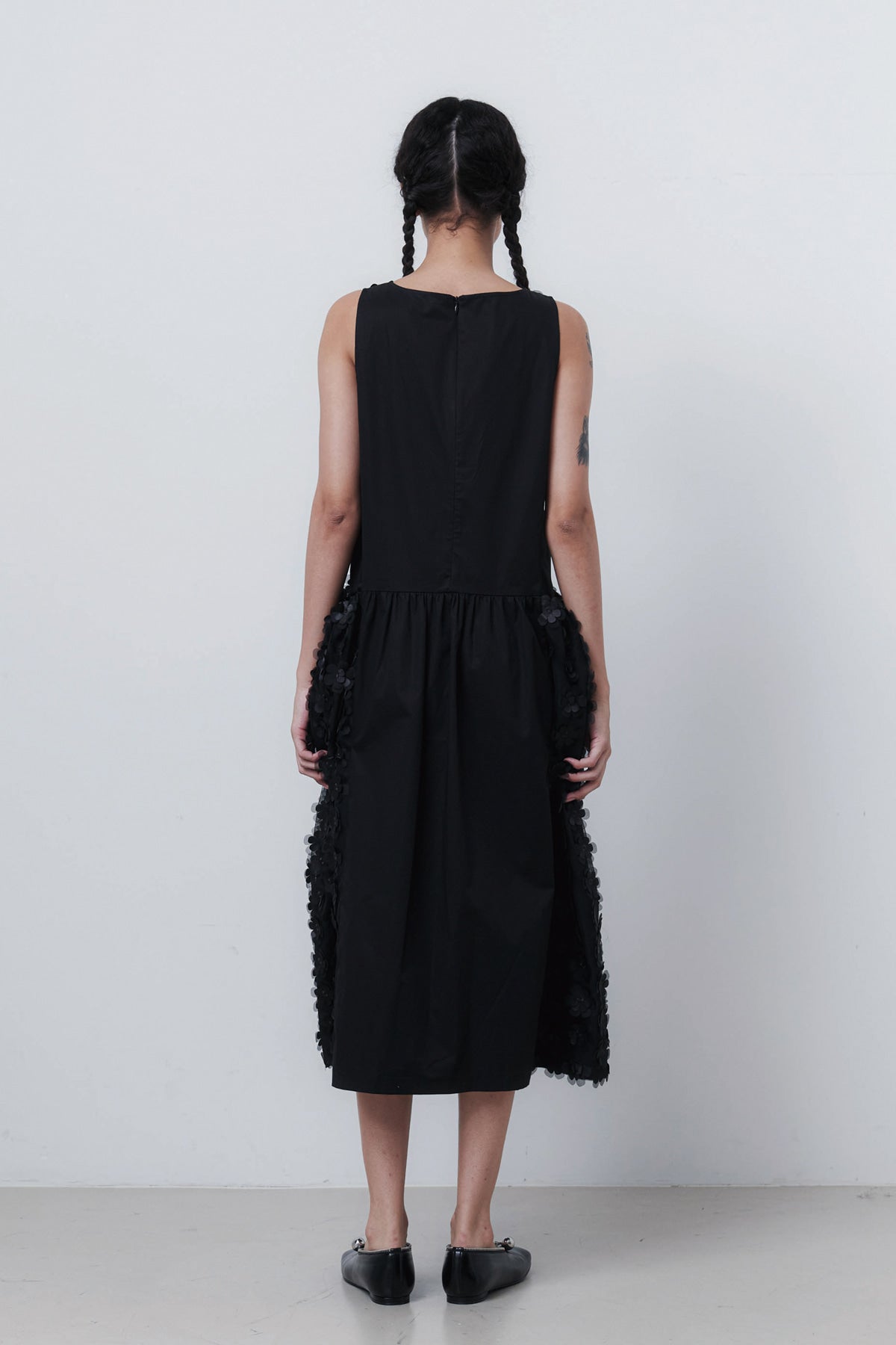 FLOWER LONG OPS - BLACK