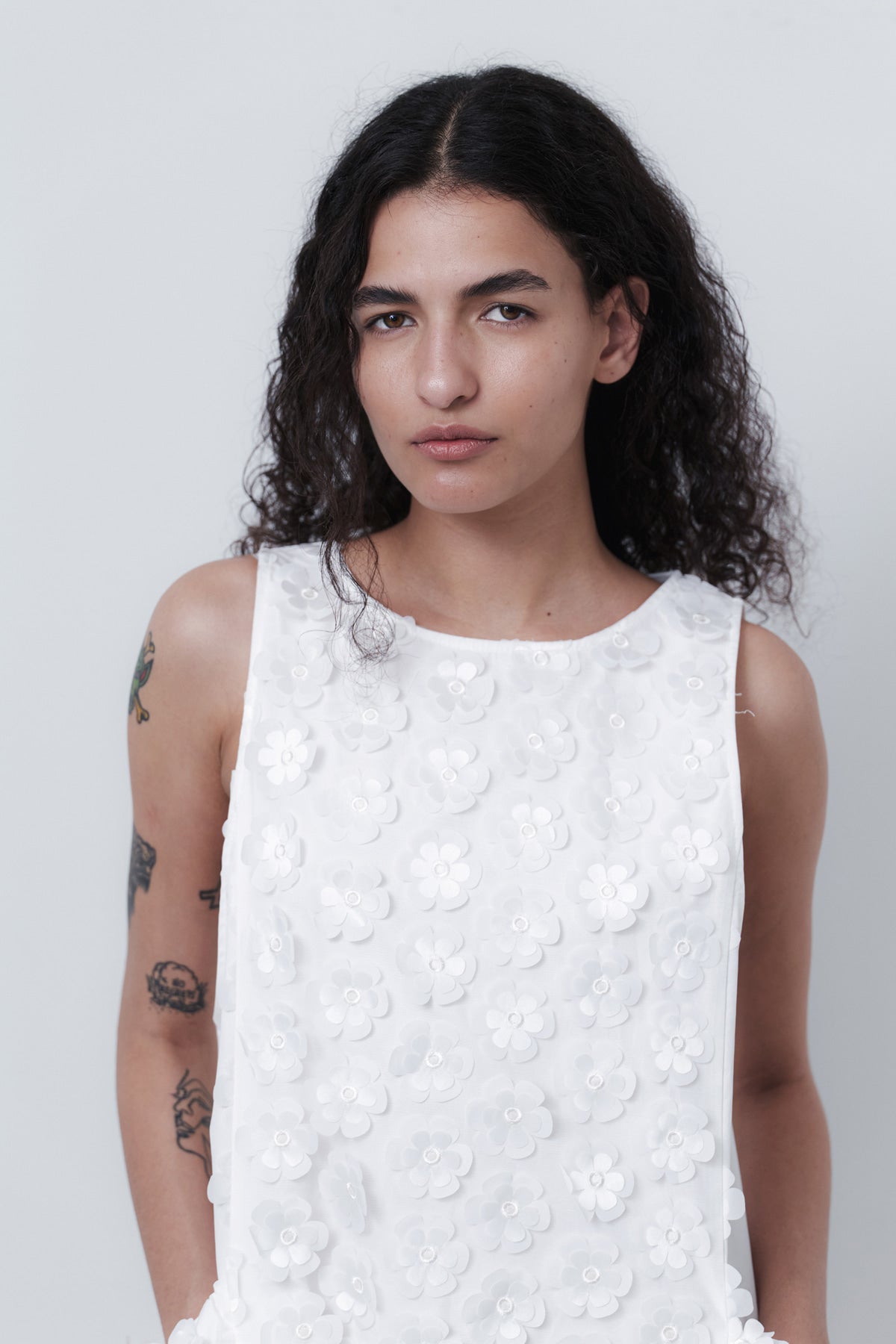 FLOWER LONG OPS - WHITE