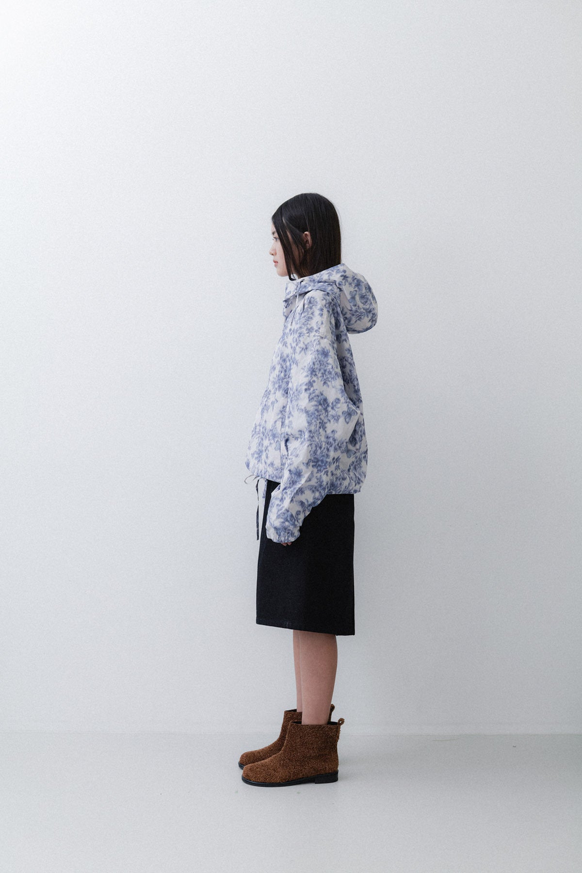 CENTER PLEATED PT - NAVY