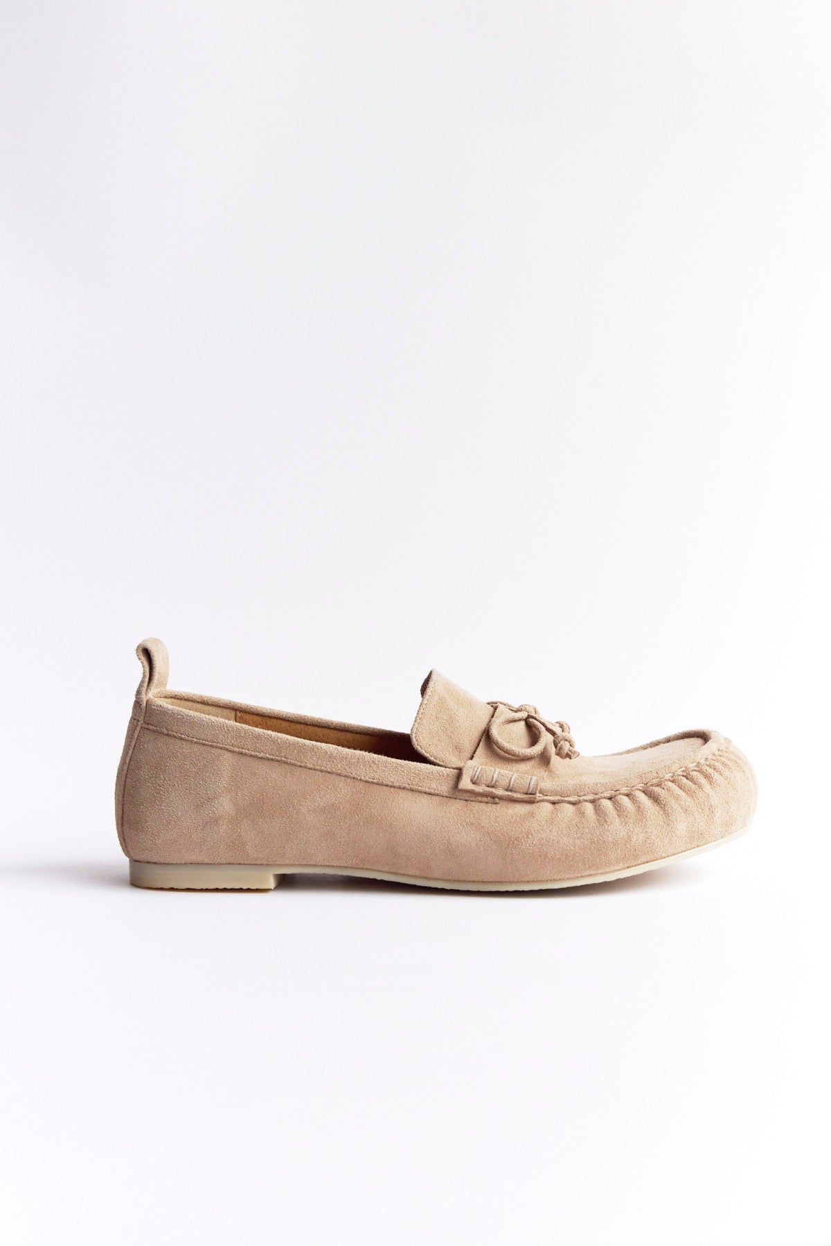 WRINKLED LOAFER TOE - DEEP BEIGE