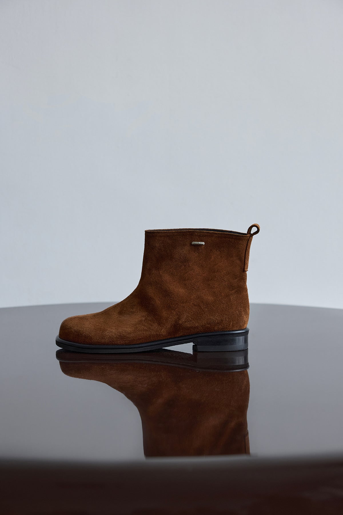 NOUVO ANKLE - SUEDE COGNAC