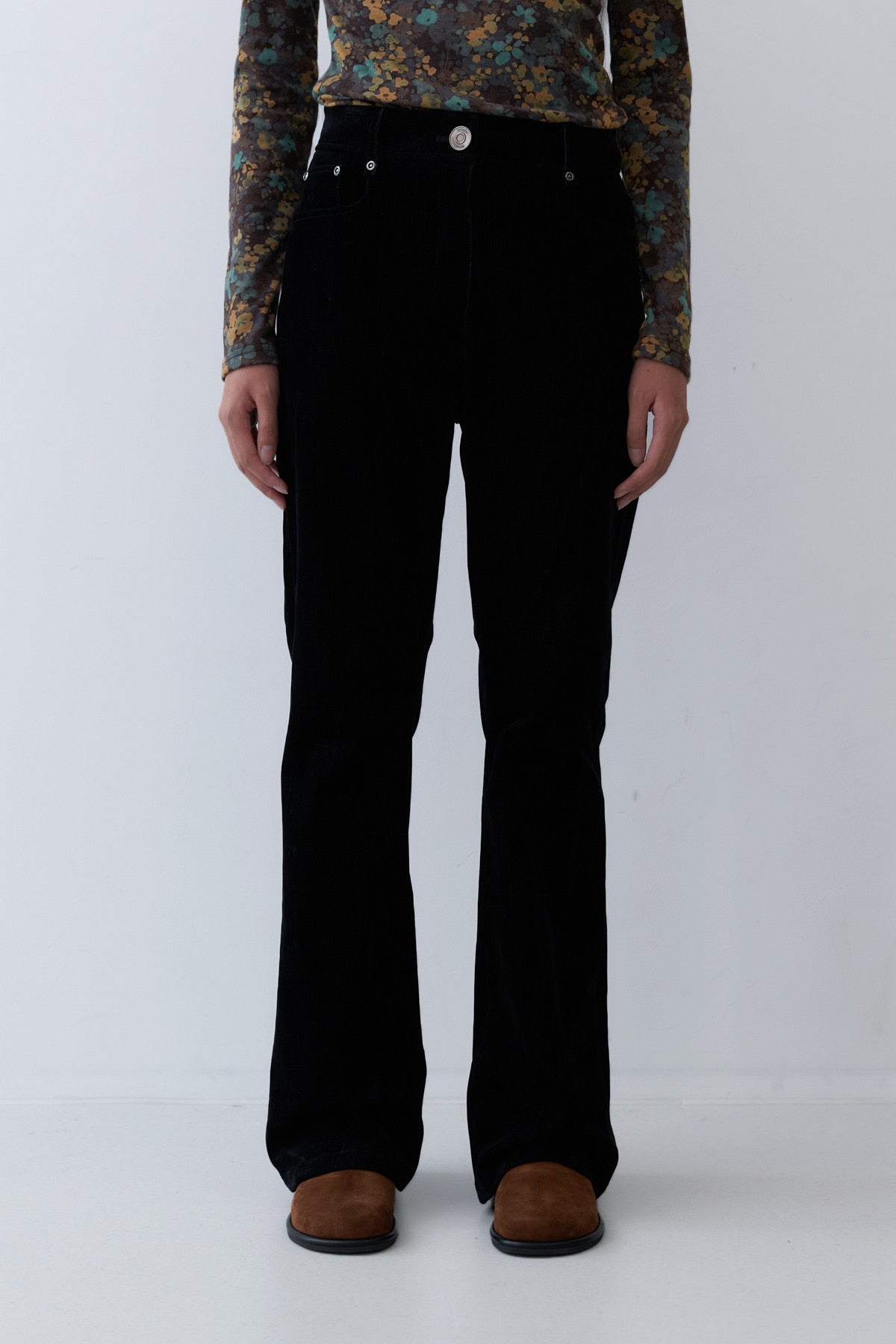 SEMMI SKINNY JEAN - VELVET DENIM