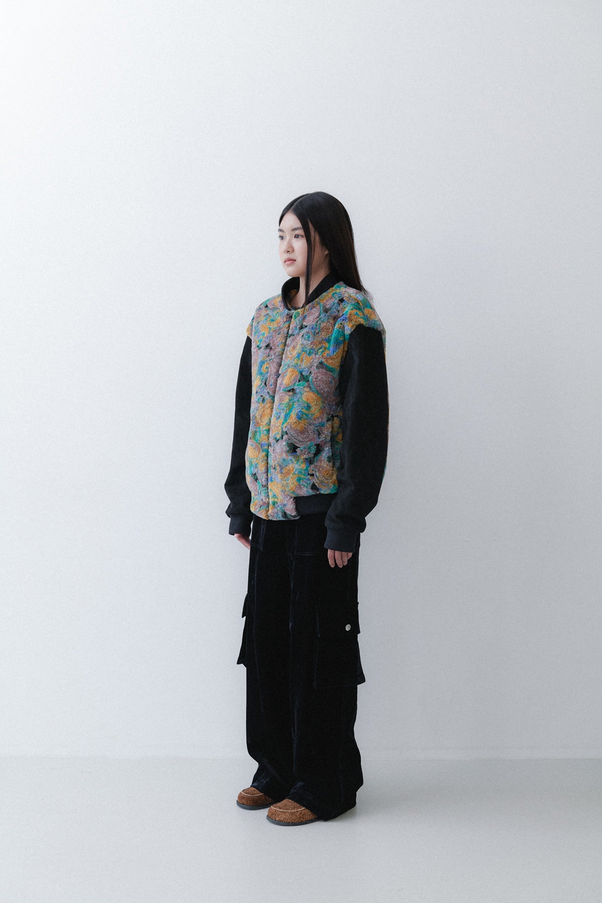 BASEBALL JUMPER - FUR COLORFULLY
