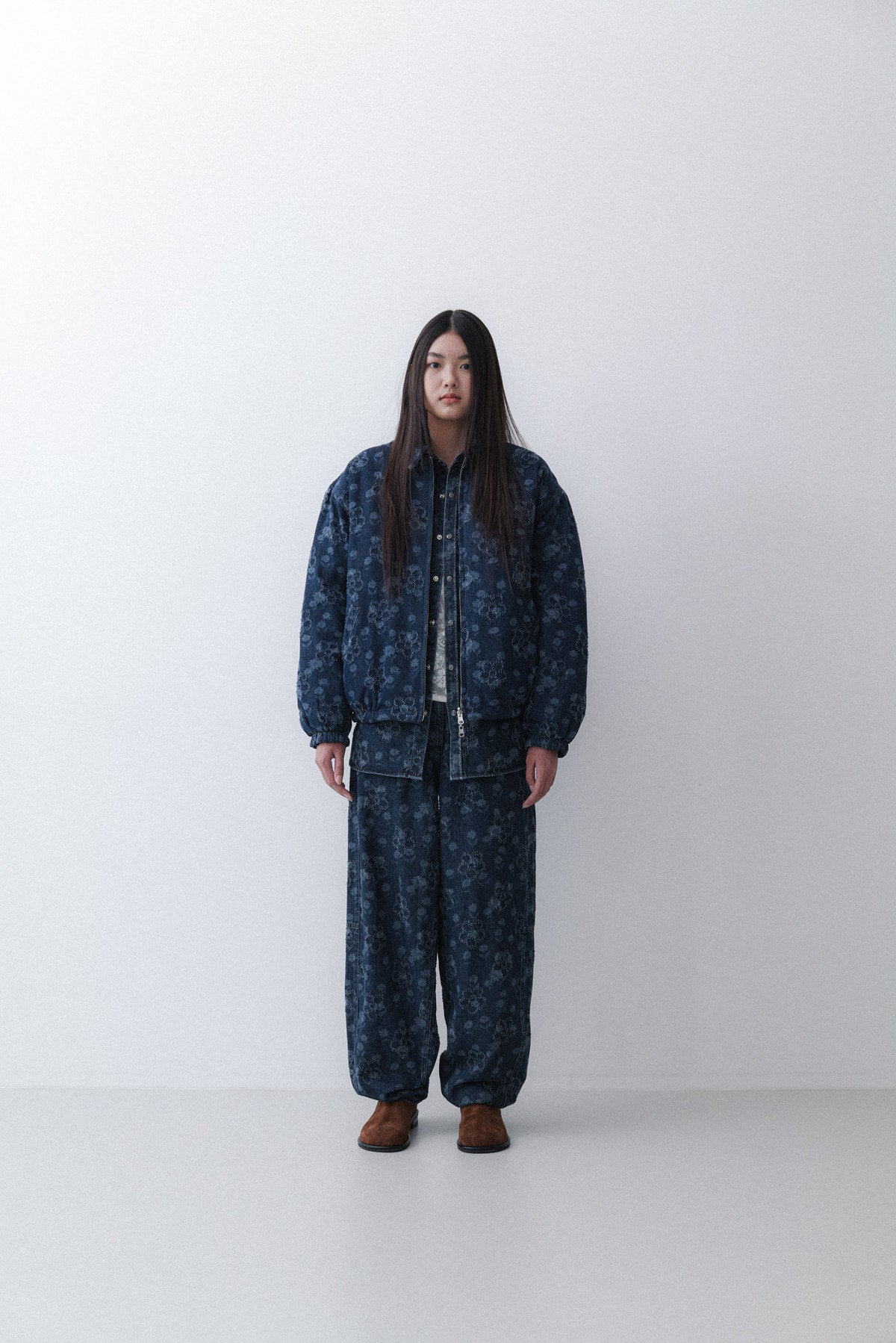 [RESTOCK - EARLY NOVEMBER DELIVERY] FLOWER DENIM - TIN BLUE