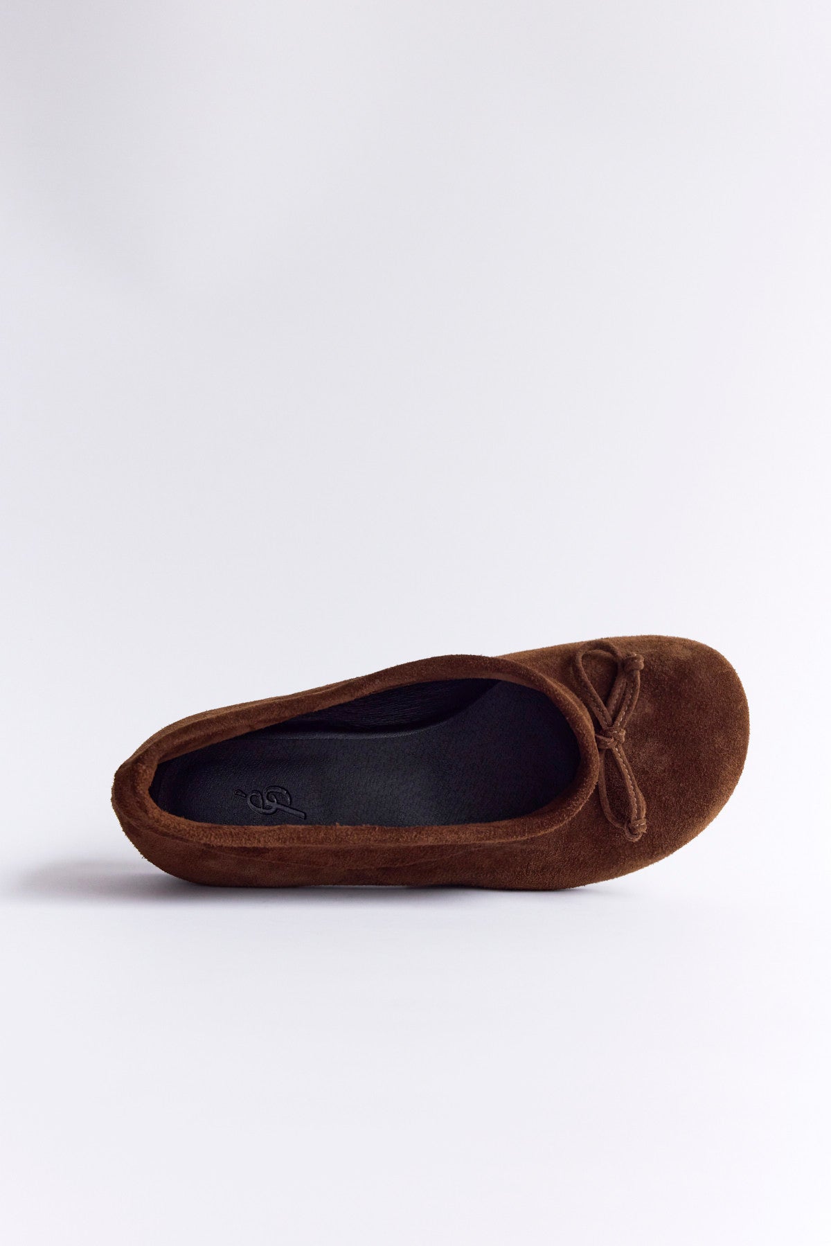 DUMPLING SHOE - SUEDE CAMEL