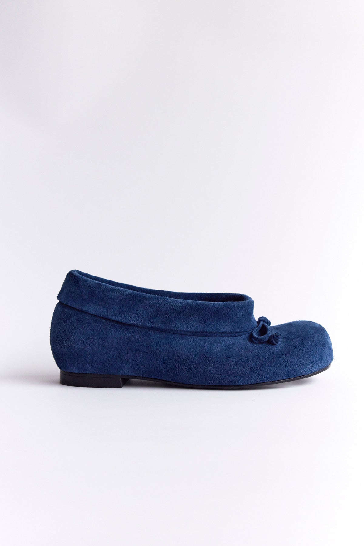 DUMPLING SHOE - SUEDE BLUE