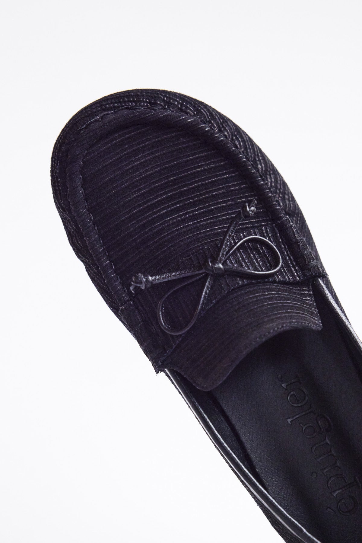 WRINKLED LOAFER TOE - NUBUCK CORDUROY