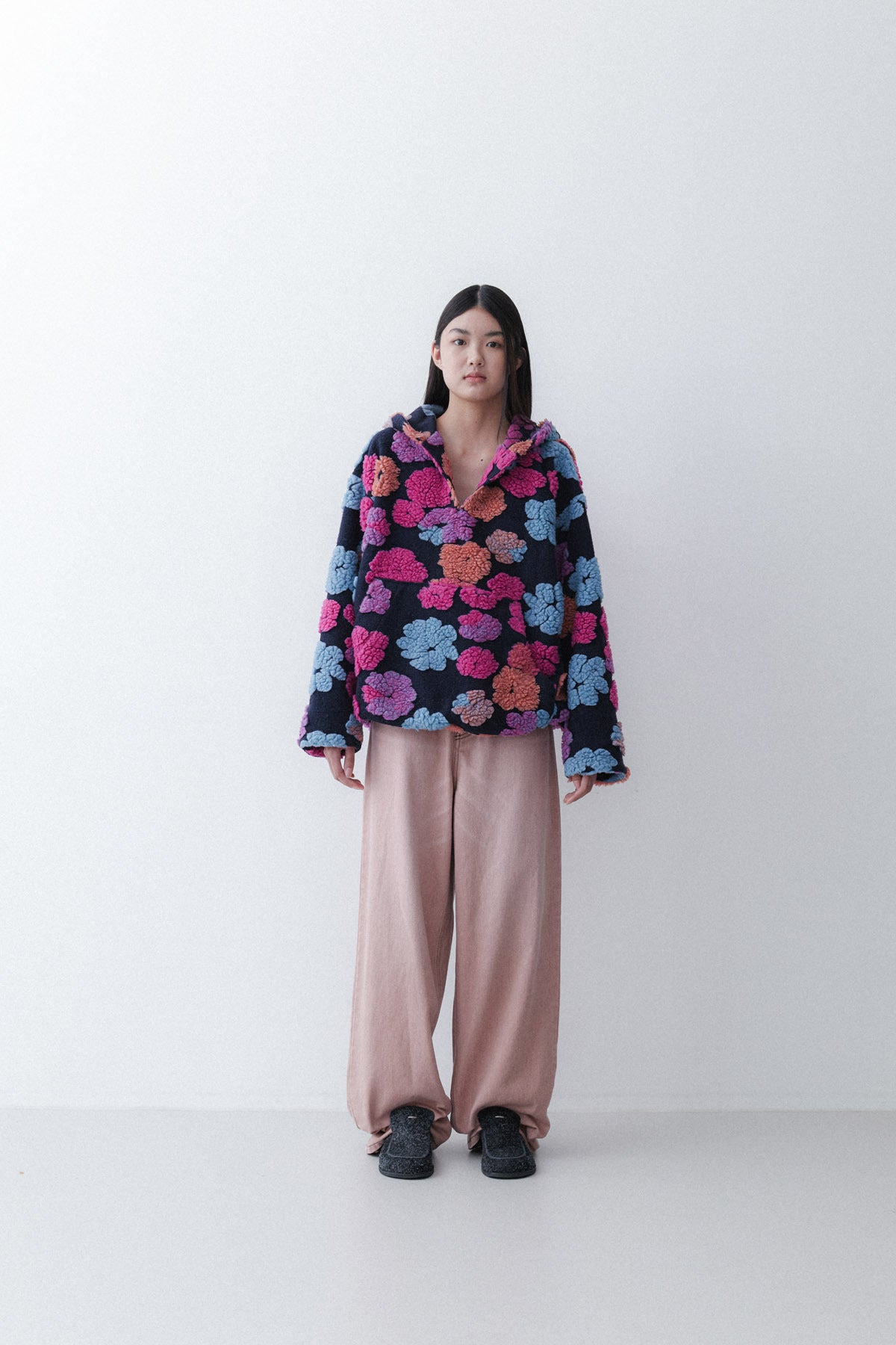 COLOR WASHED DENIM - PINK