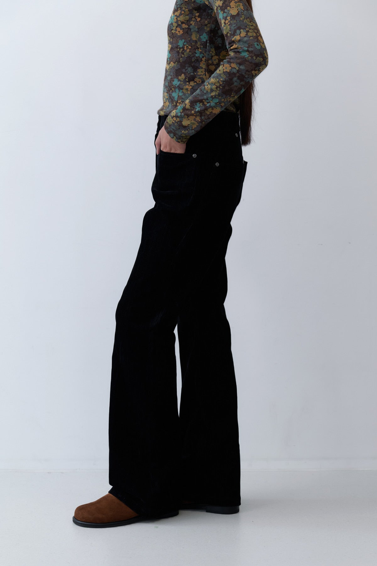 SEMMI SKINNY JEAN - VELVET DENIM