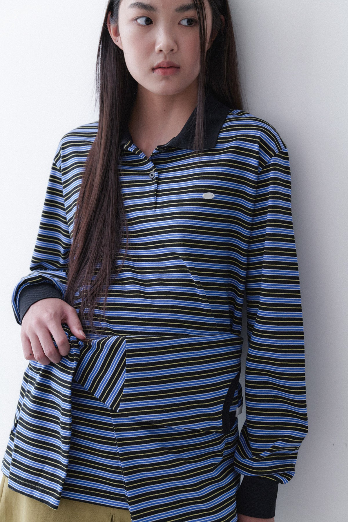STRIPE SLEEVE PK - BLACK/BLUE