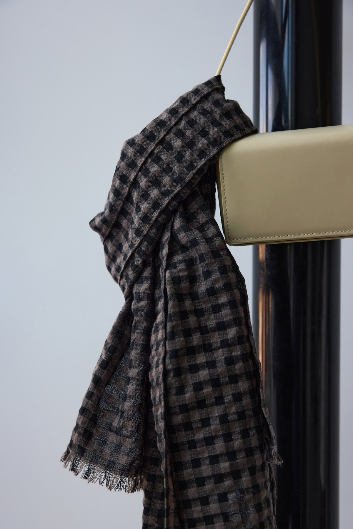 CHECK SCARF - OREO CHECK
