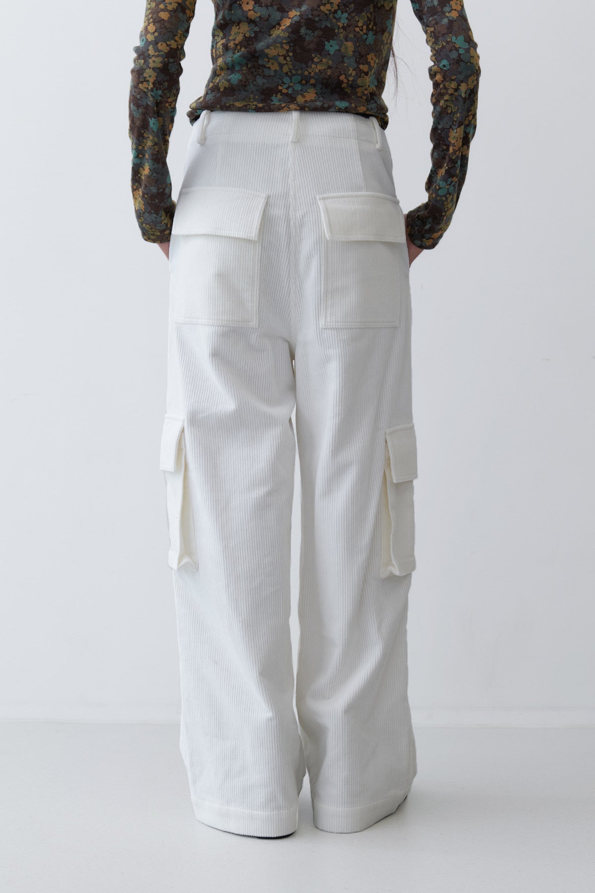CARGO PANTS - IVORY