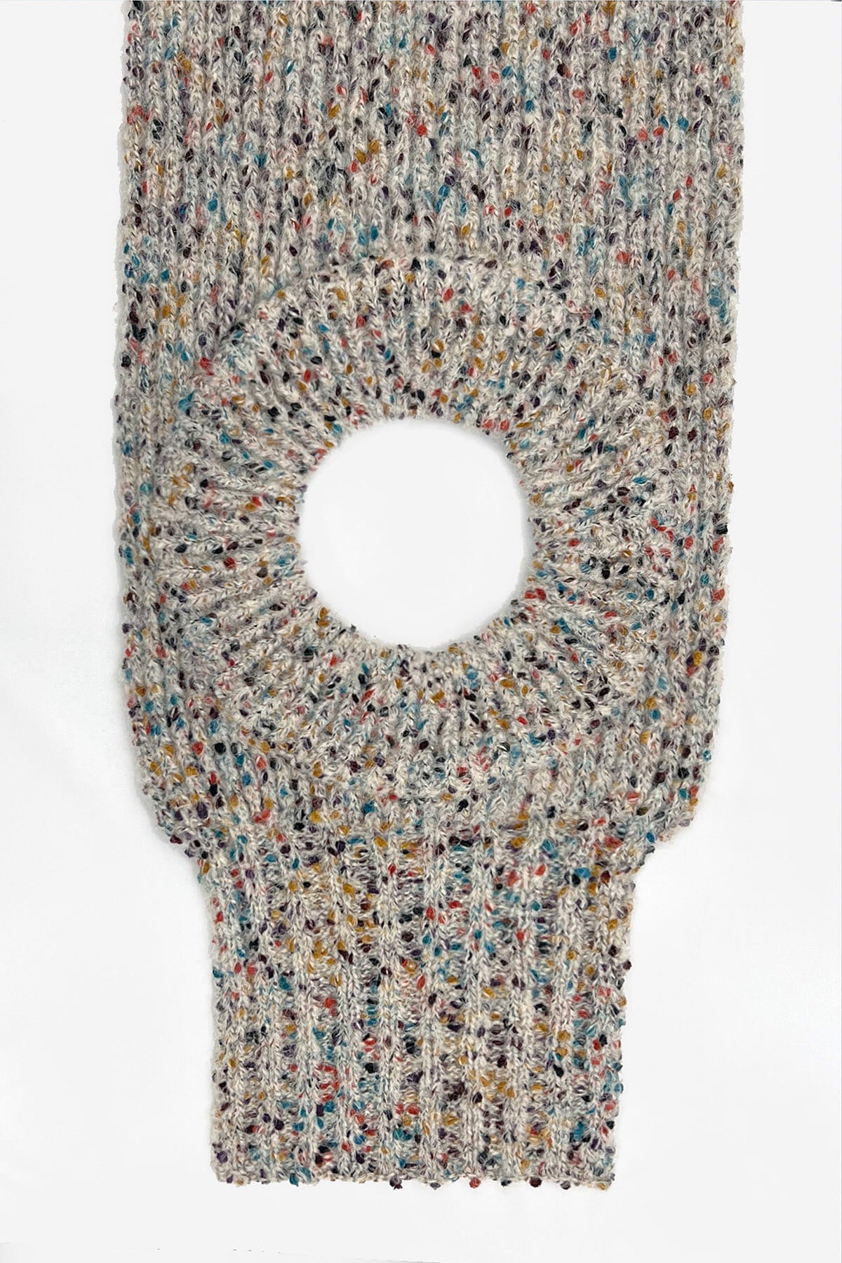 DOUGHNUT MUFFLER KNIT (4COLORS)