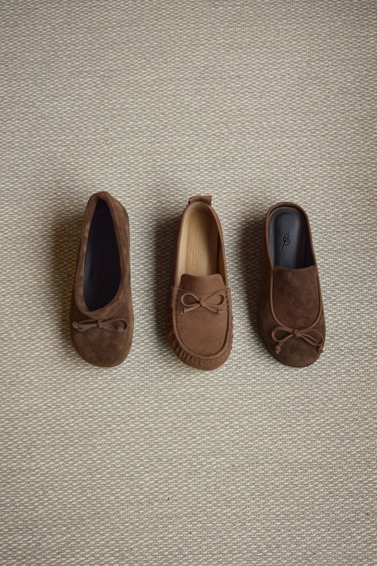 WRINKLED LOAFER TOE - SUEDE CAMEL