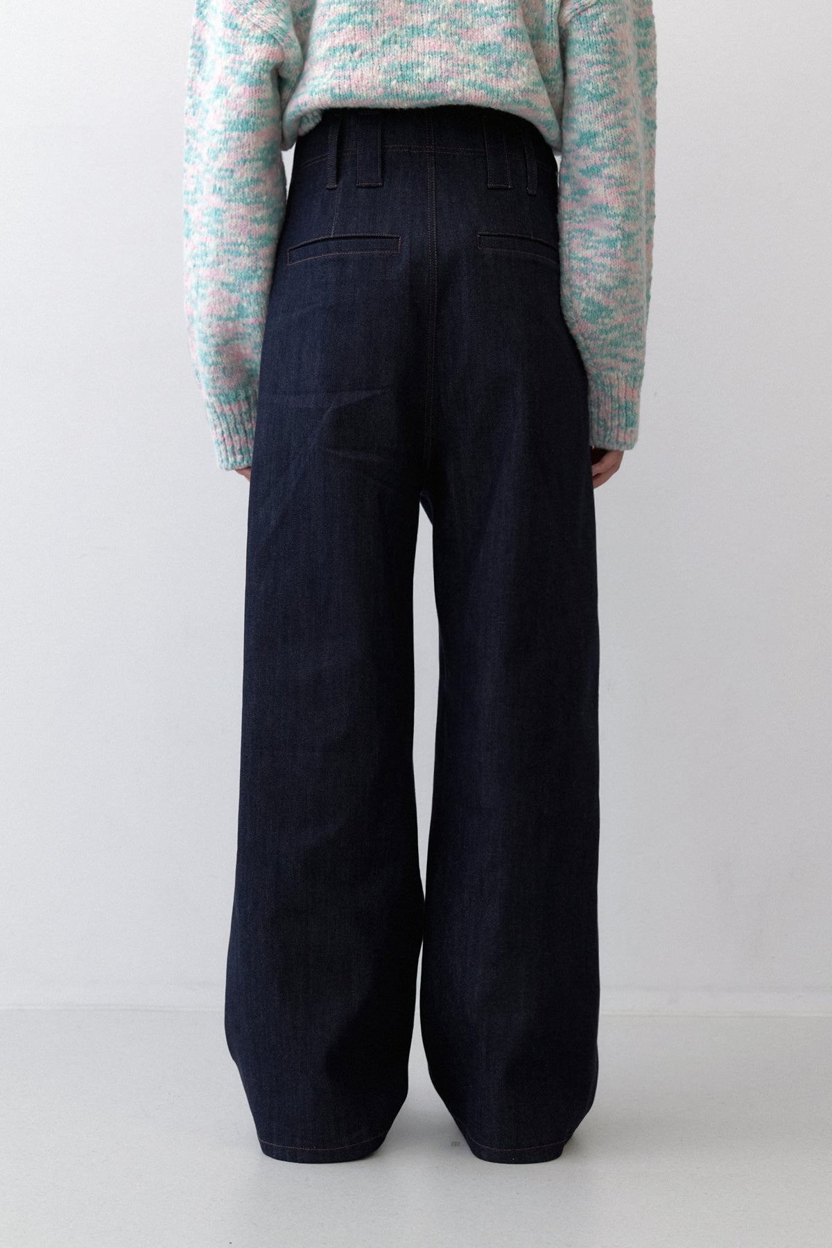 STITCHED DENIM - NAVY