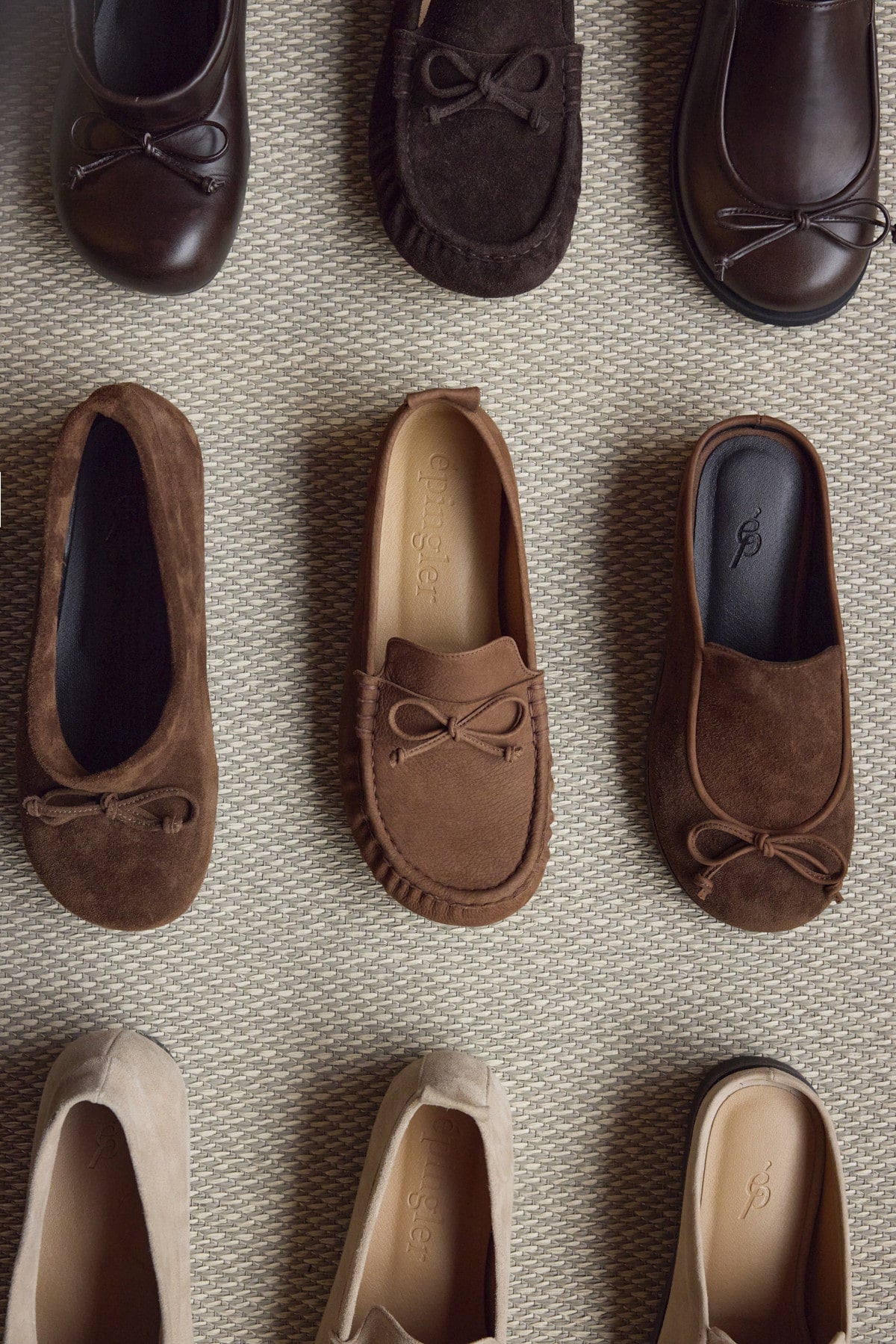 DUMPLING SHOE - SUEDE CAMEL