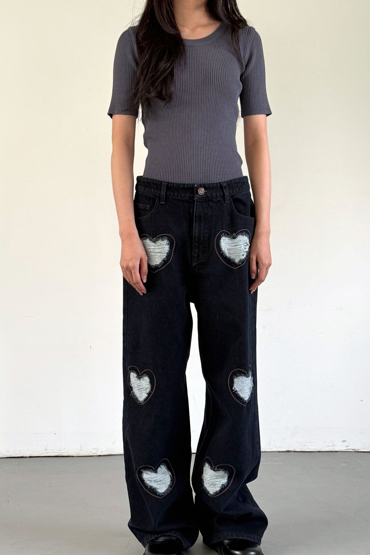 HEART DENIM (3COLORS)