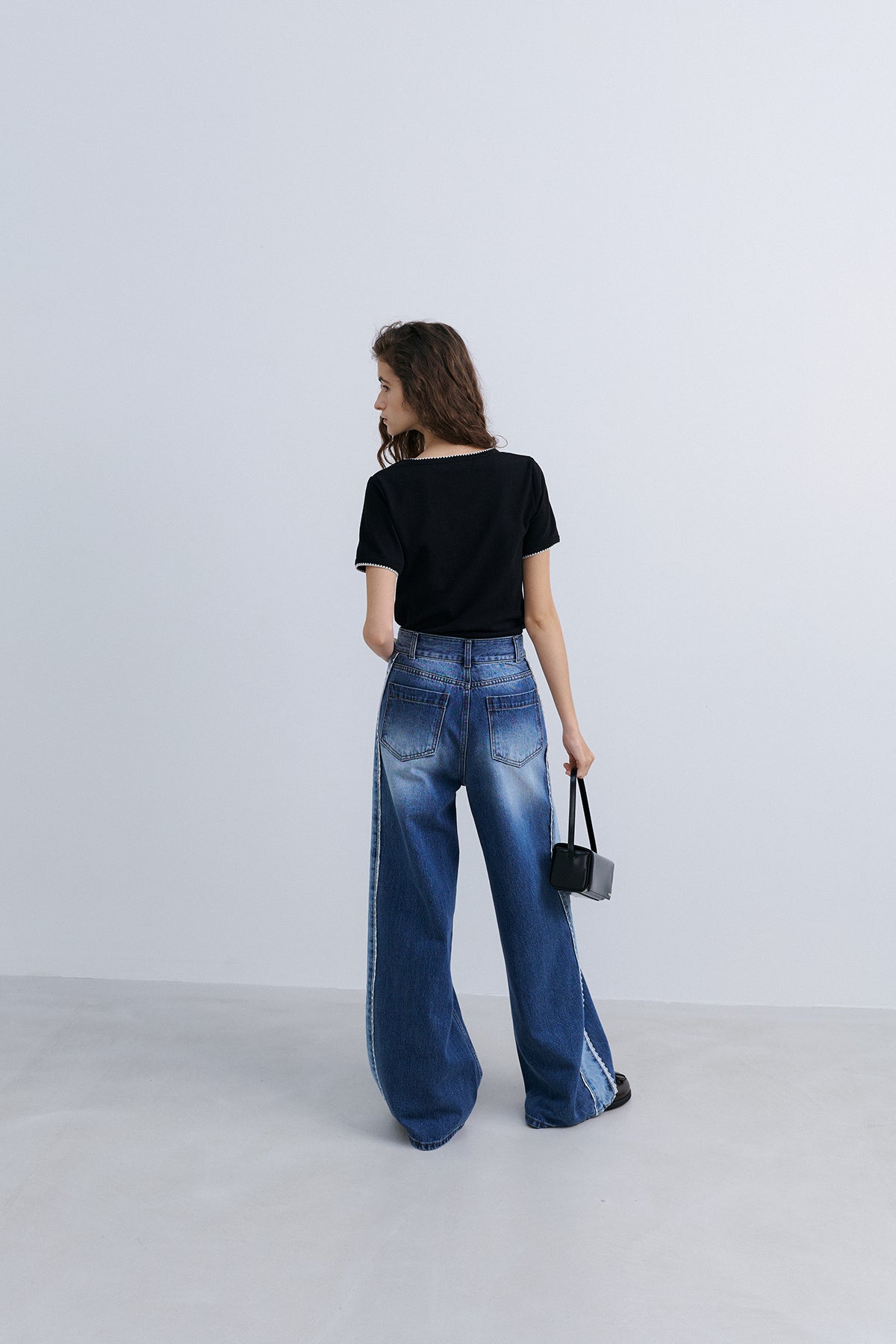 DENIM LACEBOUND - LIGHT BLUE