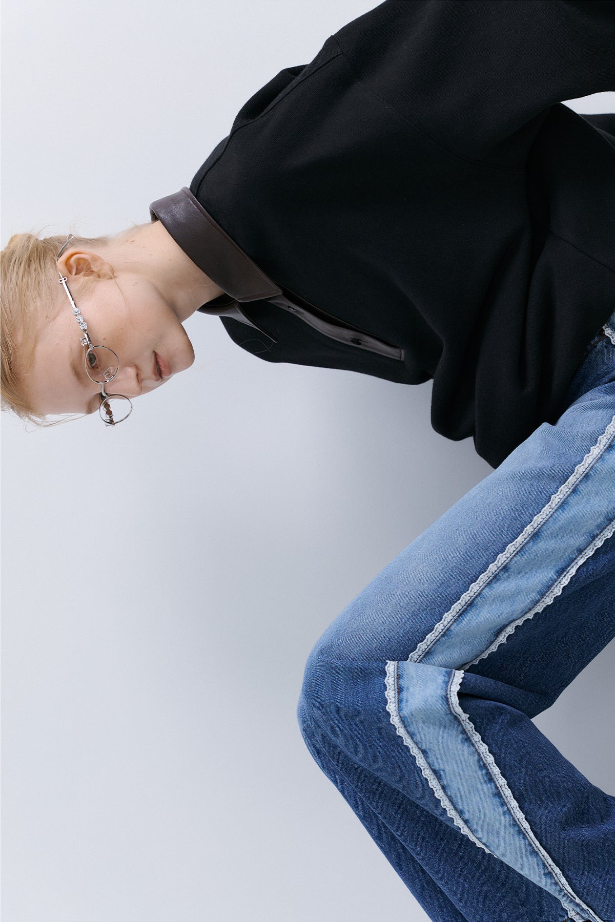 DENIM LACEBOUND - LIGHT BLUE
