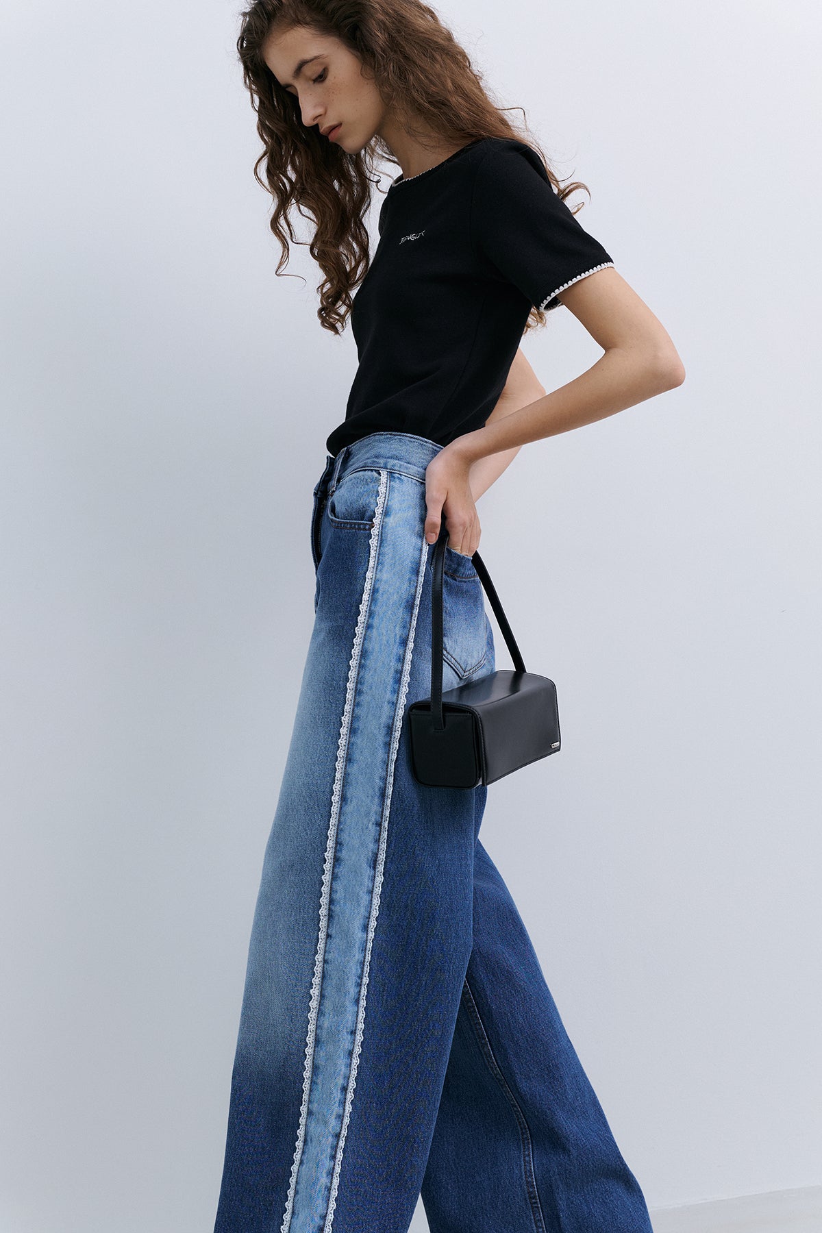 DENIM LACEBOUND - LIGHT BLUE