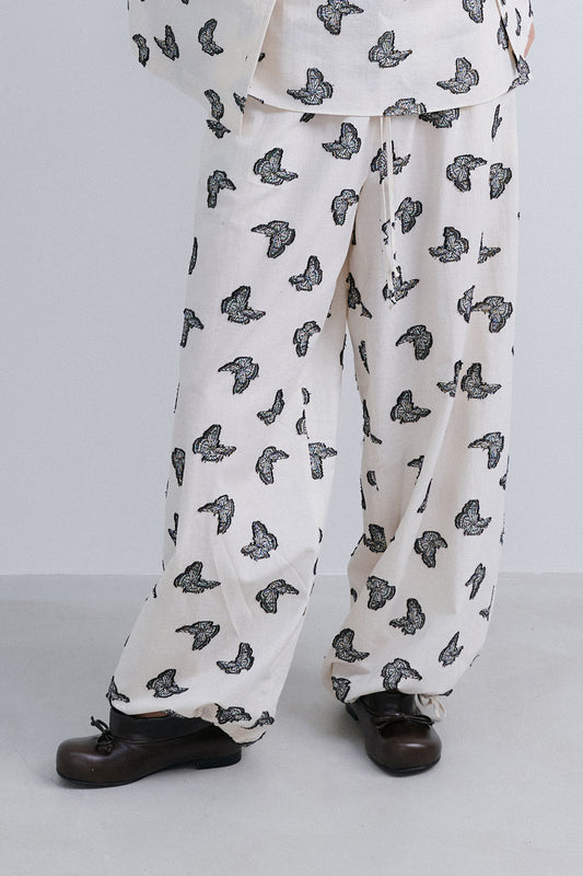 JOGGER PANTS - IVORY