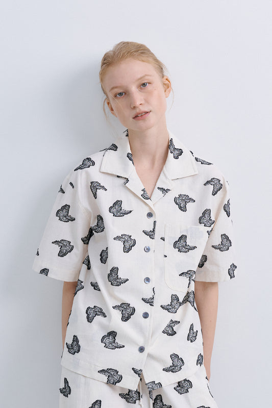 RESORT SHIRT - IVORY