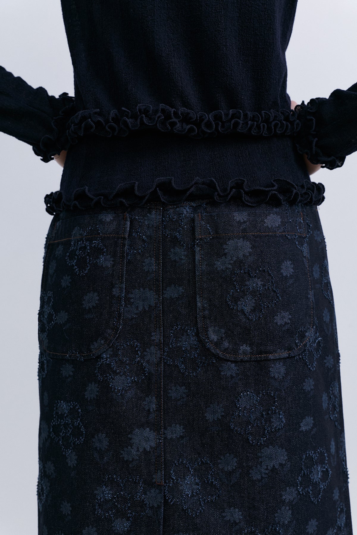 TAKISADA' WOOL CARDIGAN - NAVY