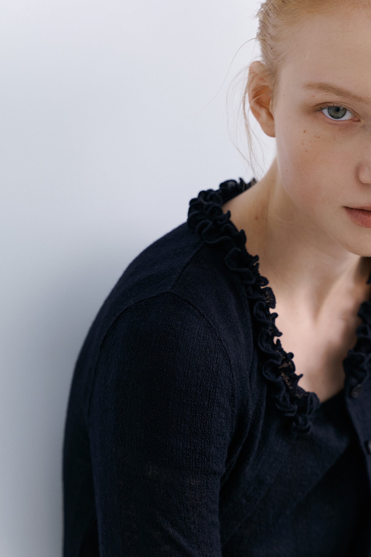 TAKISADA' WOOL CARDIGAN - NAVY