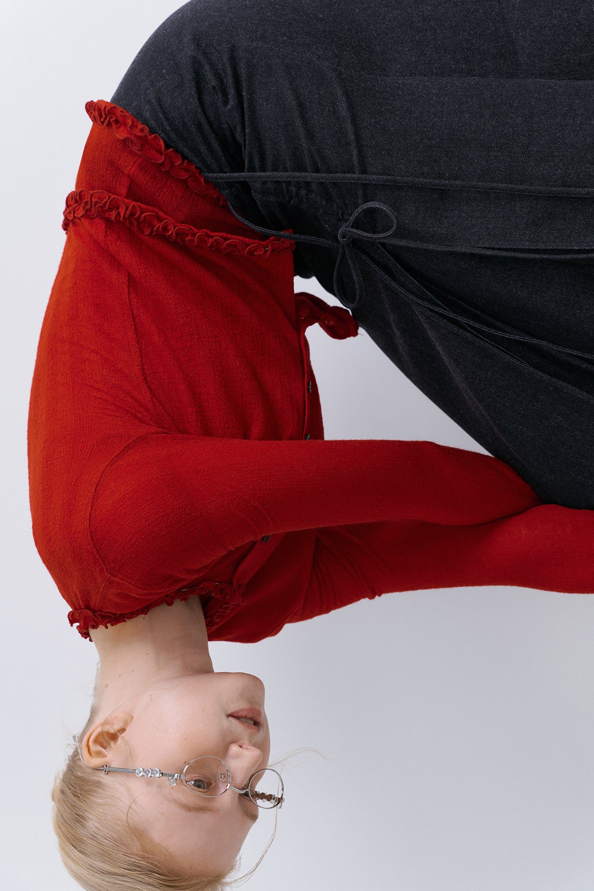 TAKISADA' WOOL CARDIGAN - RED