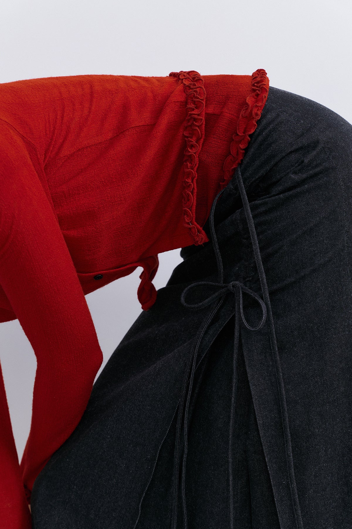 TAKISADA' WOOL CARDIGAN - RED