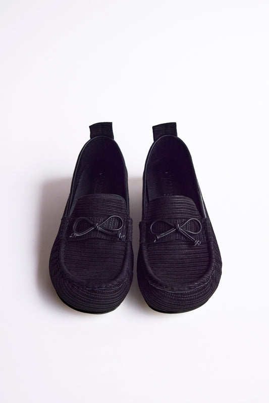 WRINKLED LOAFER TOE - NUBUCK CORDUROY