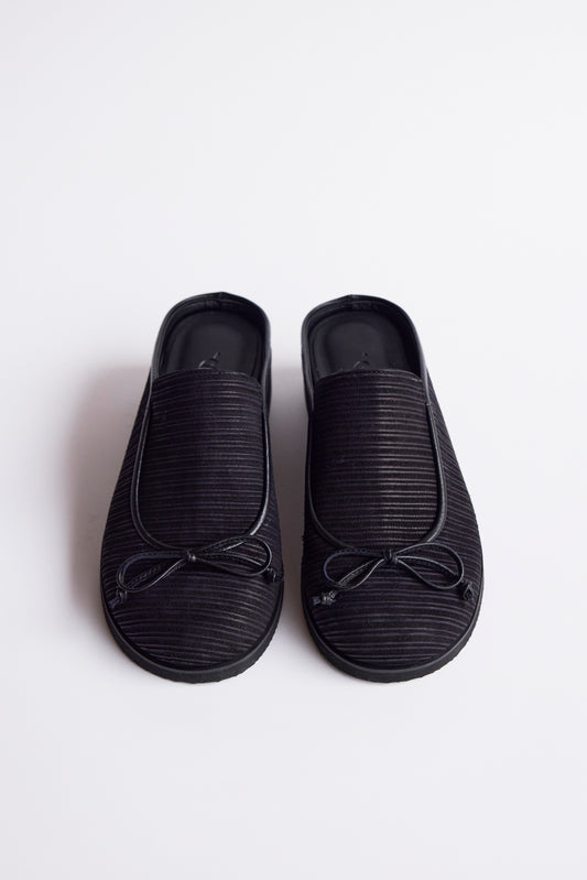 DUMPLING RIBBON MULE - NUBUCK CORDUROY